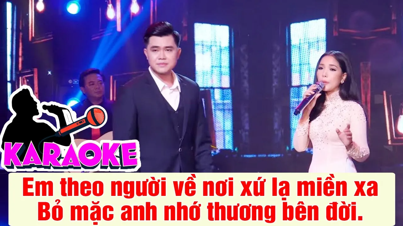 Áo Mới Ngày Mai (Song Ca) - Karaoke Song Ca Bolero - Phú Quí Thúy Huyền