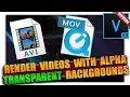 How To Render A With A Transparent Background in VEGAS Pro 17 VEGAS Tutorial