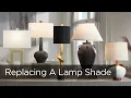 How to Measure a Lamp Shade - Replacing a Lamp Shade