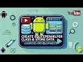 Create SQL database in Android using SqliteOpenHelper
