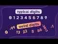 base 10 but with weird digits