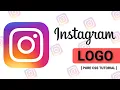 How To Create a INSTAGRAM LOGO Pure HTML CSS3 Tutorial