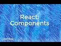 INFO 340 - React Components