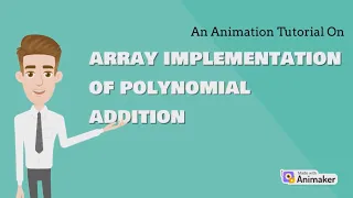 Array Implementation on Polynomial Addition with Python