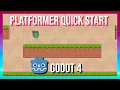Platformer Game Quick Start Guide for Godot 4 Beta