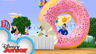 runaway giant donut mickey mouse mixed up adventures disneyjr