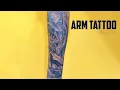 Arm Tattoo - Inner Arm Half Sleeve