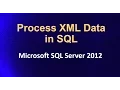 Process XML Data in SQL