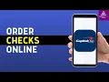 How to Order Checks through Capital One Online Banking