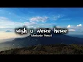 Download Lagu DJ SLOW REMIX !!! Avril Lavigne - Wish you were here (Rawi Beat Style)