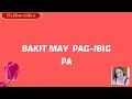 Lagu BAKIT may PAG-IBIG PA by-Bing Rodrigo(Lyrics video)