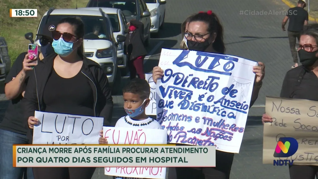Criança morre após família procurar atendimento por quatro dias seguidos em hospital