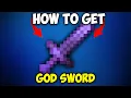 How to Get GOD SWORD in Minecraft 1 20 4