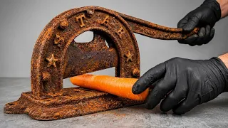 I Restored The Most Brutal Antique Guillotine