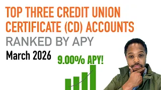 Top 3 Credit Union CD Rates Ranked by APY Higher Than Most Banks March 2026 Regional