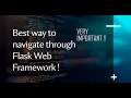 How and why should you read Flask documentation Flask tutorial for Beginners