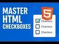 Master Checkboxes in HTML Build Like a Pro