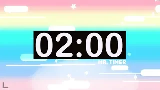 2 Minute Timer with Music for Kids Countdown s