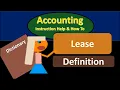 Lease Definition - What is a Lease