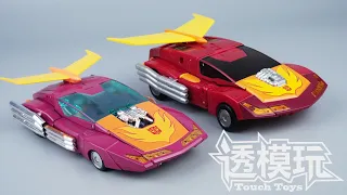【SwiftTransform】Retro-Futuristic! MP&MPG HOT ROD! Masterpiece Autobot G1 Transformers MPG熱破 透模玩速变