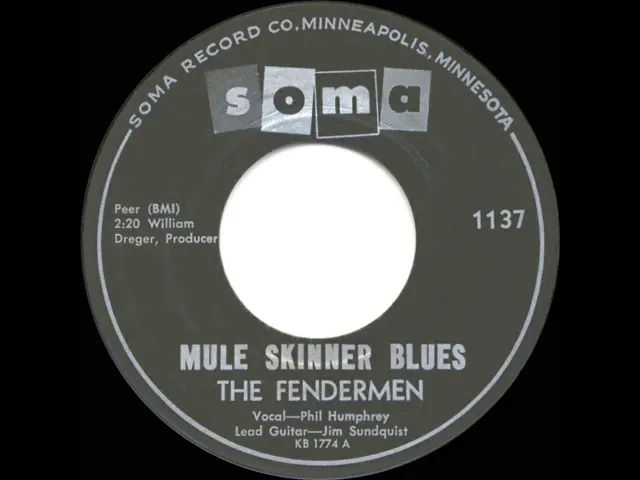 1960 HITS ARCHIVE: Mule Skinner Blues - Fendermen 1960 HITS ARCHIVE: Mule Skinner Blues - Fendermen