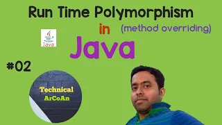 Run Time Polymorphism in Java Method Overriding OOP Java Tutorial for Beginners