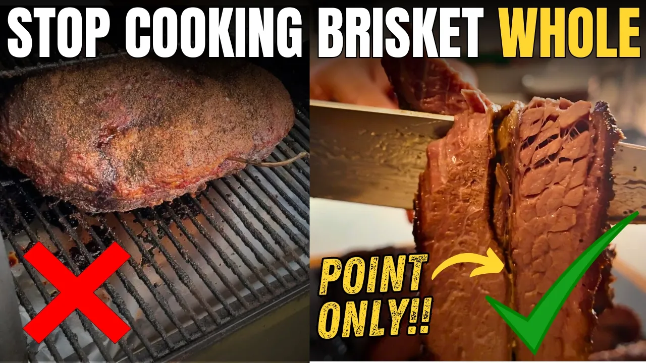 How to Cook Just The Brisket Point on the BBQ - Easy Step-By-Step Guide