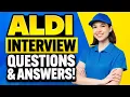 ALDI INTERVIEW QUESTIONS ANSWERS How to PASS the ALDI Interview in 2026