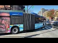 MTA Bx19 Bx33 M60 SBS M125 AND NOT IN SERVICE BUSES AT 149TH STREET-GRAND CONCOURSE