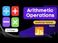 JavaScript Arithmetic Operators Addition in Telugu JavaScript Tutorials