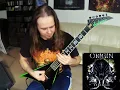 ORIGIN - FINITE  Guitar Cover #reels #metal #deathmetal #viral