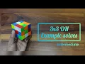 3x3 OH Example solves Intermediate