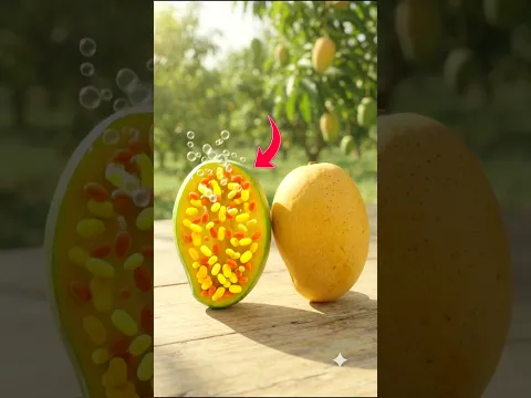 आम पकते ही मीठा क्यों होता है? #shorts #mango