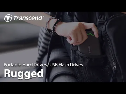 Download MP3 Transcend  Rugged Hard Drive and USB Flash Drive