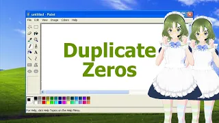 LeetCode 1089 Duplicate Zeros