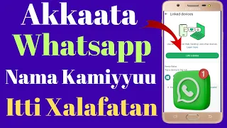 Akkaata WhatsApp Nama Xalafuu Itti Dandeessan Ykn WhatsApp Tokko Bilbila Lamarratti Fayyadamuu HOW 