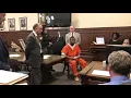 Coker speaks at plea