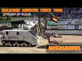 Kitsap Monster Trucks - Megasaurus tears up a car Sat 26