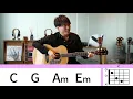 【第６回：小渕と黒田】「コブクロ／桜」を本人が弾いてみた/小渕のギター講座