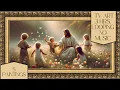 GOLD FRAME TV ART 3 HRS LOOPING JESUS AND CHILDREN SCREENSAVER Peaceful Christian Artwork No Music