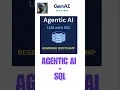 Agentic AI Bootcamp How LLMs Use SQL to Think Query Automate Data Tasks