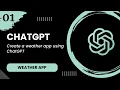 ChatGPT - Create a weather app using ChatGPT