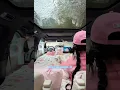 Download Lagu Girl on car camping in the rain  #carcamping  #cozycat  #campping