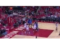 Westbrook BLOCKS his own teammate s Shot to get the rebound