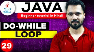 Java tutorial in Hindi for beginners Do While Loop in Java java do-while loop