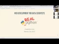 Teaching Web Development for Data Scientists part 3