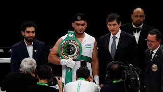 Lazizbek Mullajonov vs Luis Jose MarinGarcia HUMO ARENA WBC EURO ASIA Chempionlik jangi