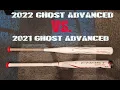 2022 Easton ghost advanced vs 2021 Easton Ghost Advanced with exit velo