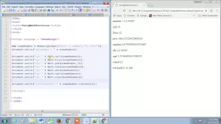 math functions in JavaScript