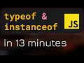 TYPEOF INSTANCEOF Array isArray in JavaScript Programming Hindi - JavaScript Tutorial